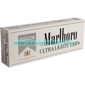 Marlboro Silver Pack 100's box cigarettes